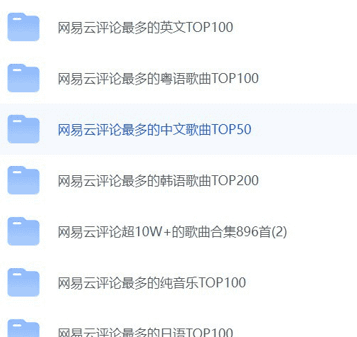 网易云排行榜经典歌曲精选1546首合集   经典音乐合集 【MP3】【16.7GB】