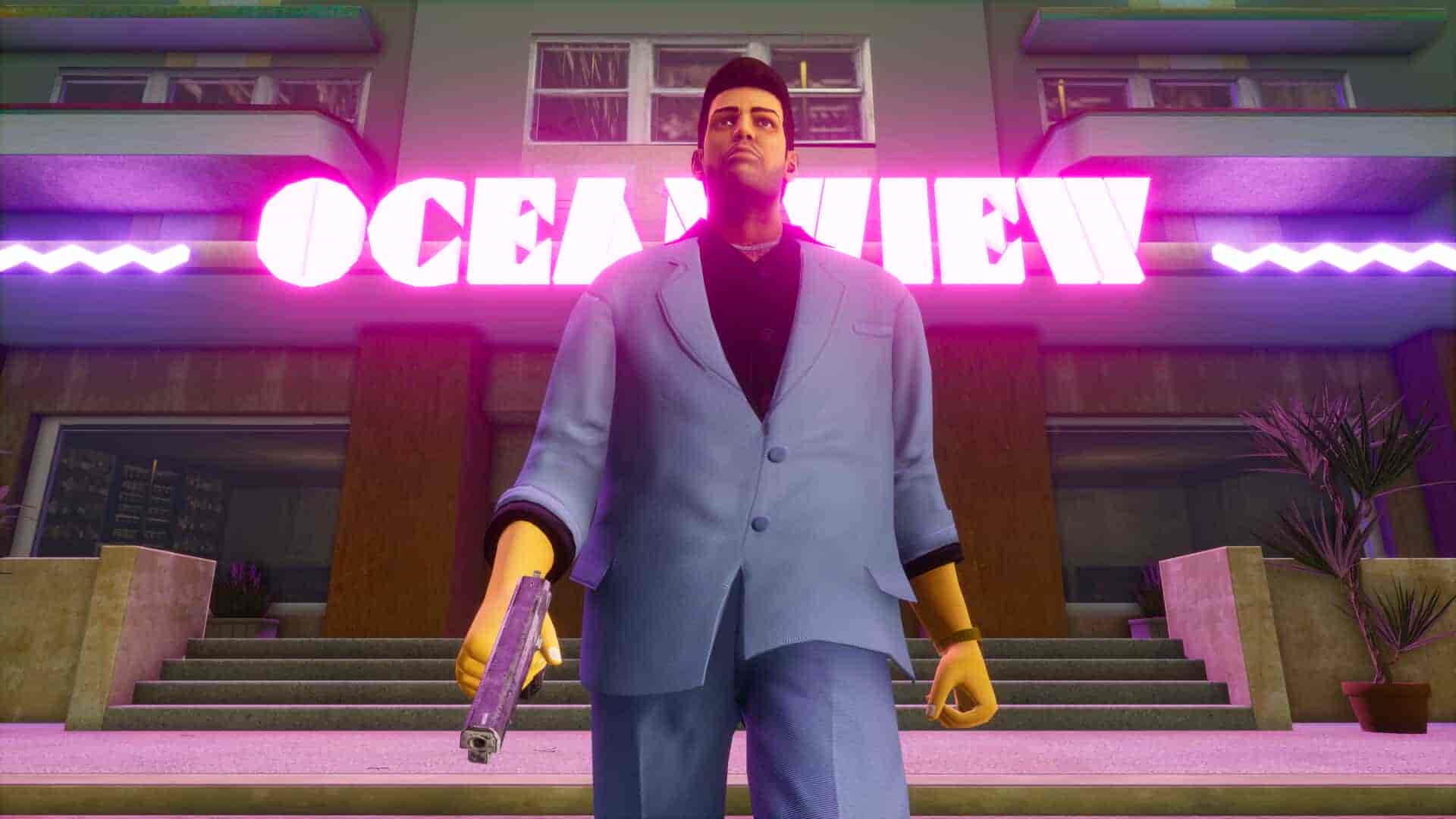 侠盗猎车手:罪恶都市重制版|v1.17.37984884|官方中文|支持手柄|修改器+作弊码|GTA Vice City - Definitive Edition/Grand Theft Auto: Vice City插图1 【PC游戏】侠盗猎车手:罪恶都市 重制版 v1.113.49697469 送修改器(Grand Theft Auto: Vice City)免安装中文版【9GB】